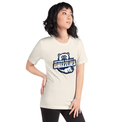 Spring Valley Grizzlies Design 1 — Vintage White
