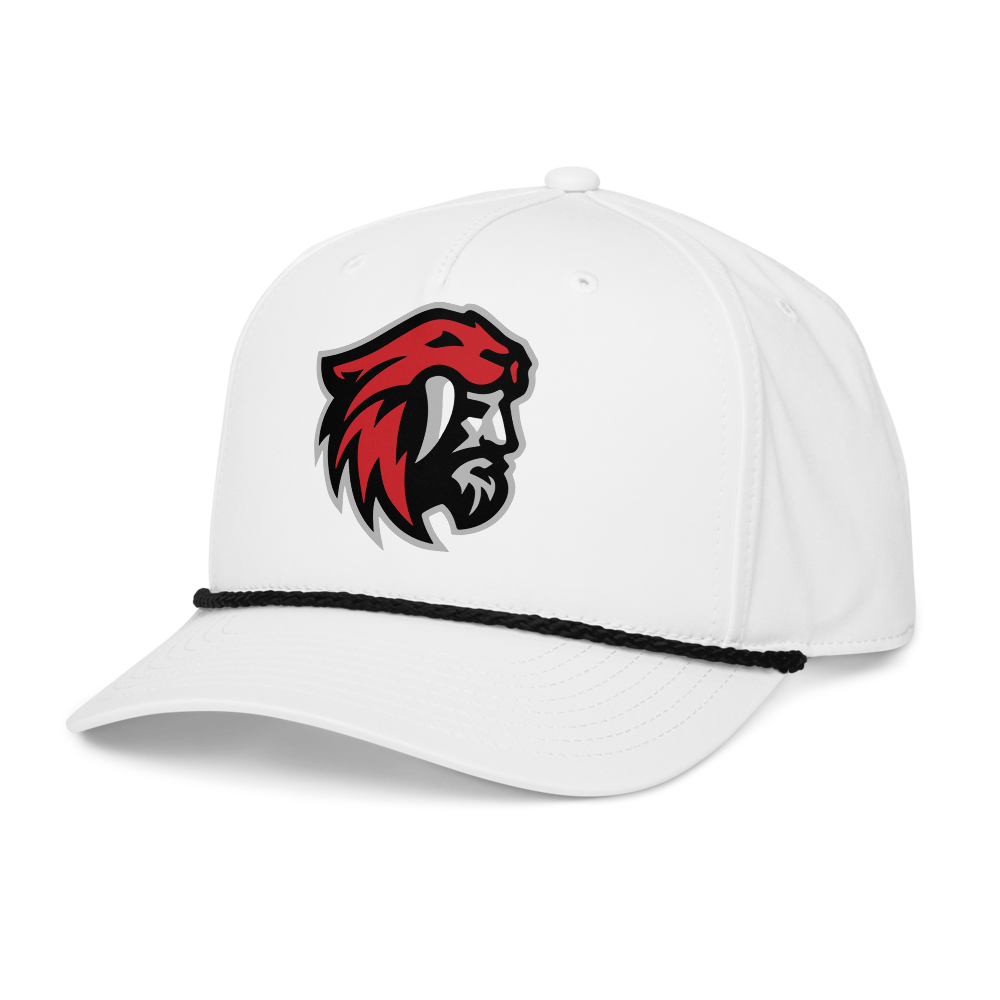 American Fork Cavemen Design 1 — White/Black