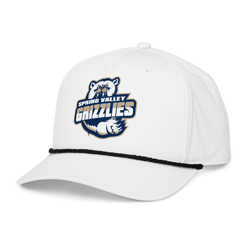 Spring Valley Grizzlies Design 1 — White/Black