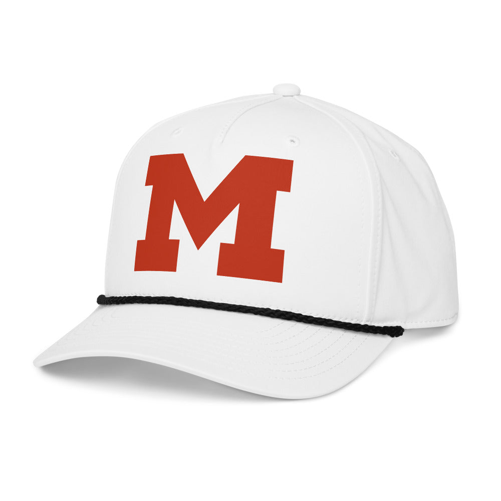 Muscle Shoals High School Design 1 — White/Black
