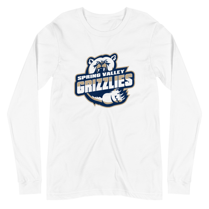 Spring Valley Grizzlies Design 1 — White