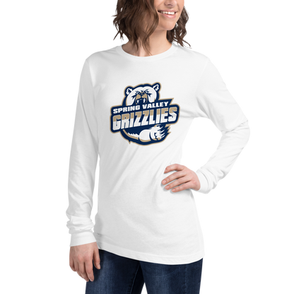 Spring Valley Grizzlies Design 1 — White