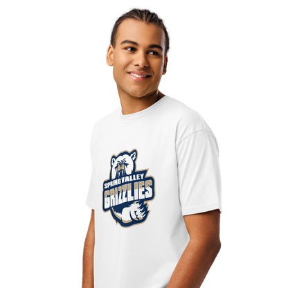 Spring Valley Grizzlies Design 1 — White