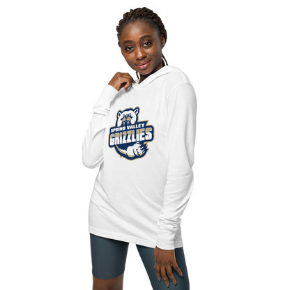 Spring Valley Grizzlies Design 1 — White — Womens Front
