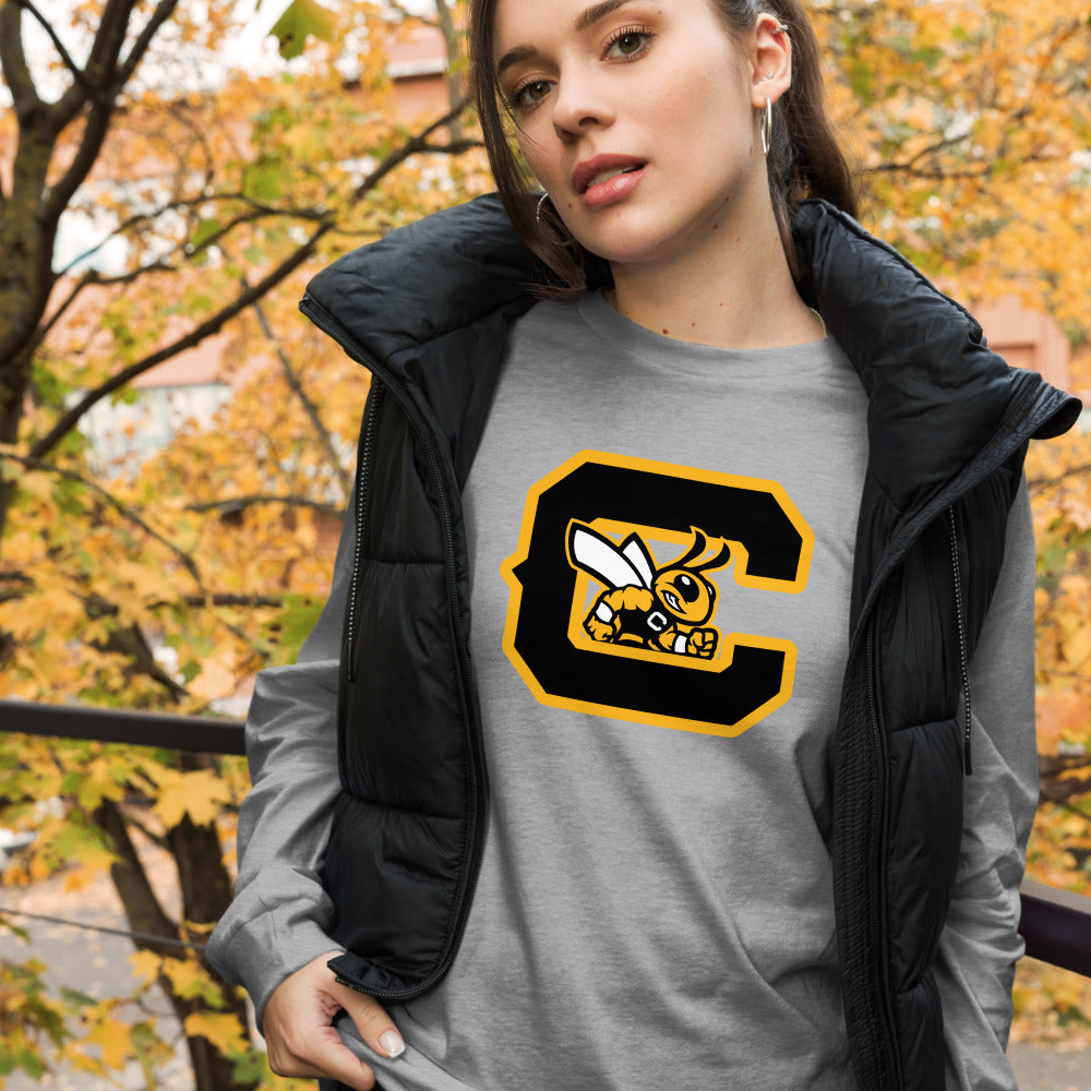 Corner High School Design 2 — Athletic Heather