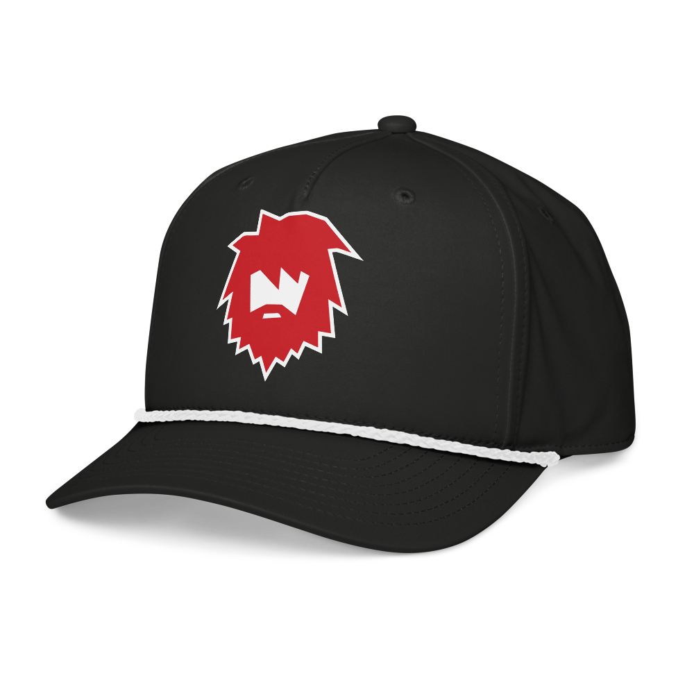 American Fork Cavemen Design 2 — Black/White