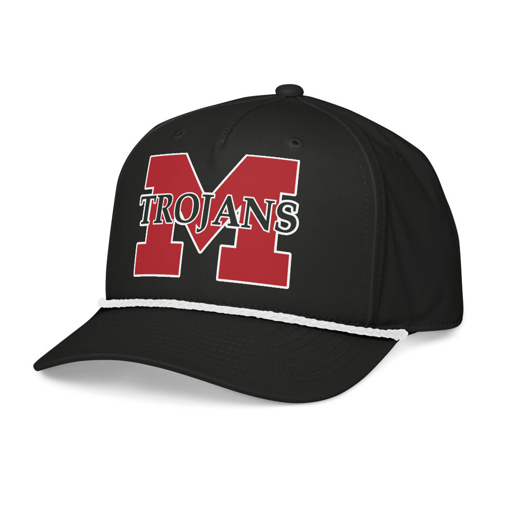 Muscle Shoals High School Design 2 — Black/White