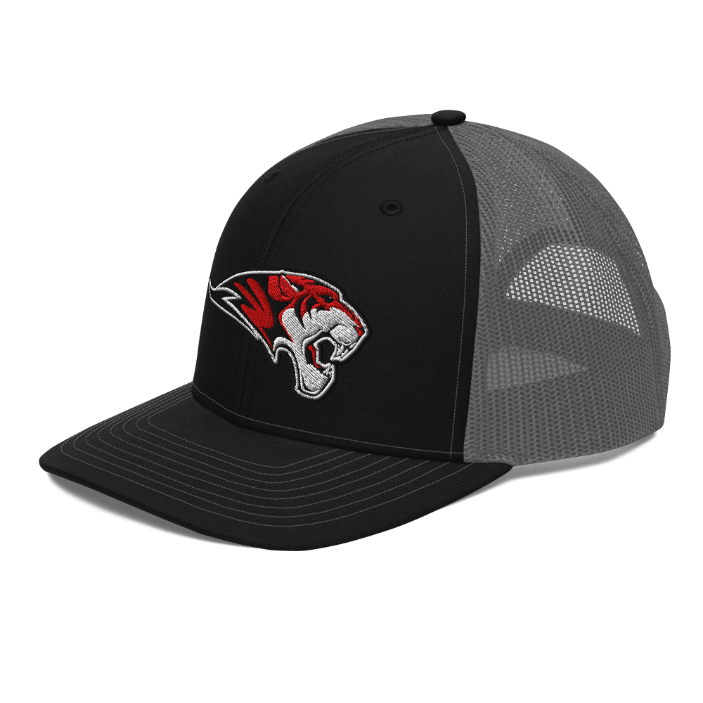 Hurricane High School Design 2 — Black / Charcoal