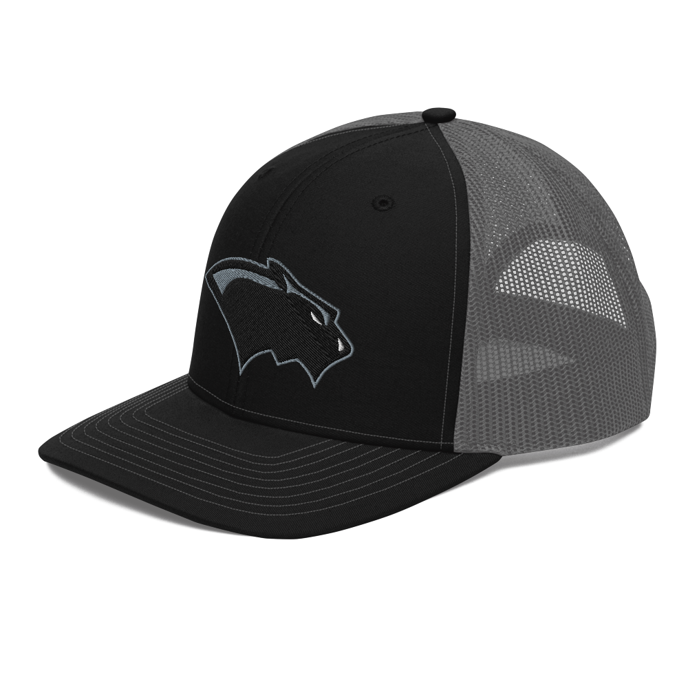 Pine View High School Design 2 — Black / Charcoal