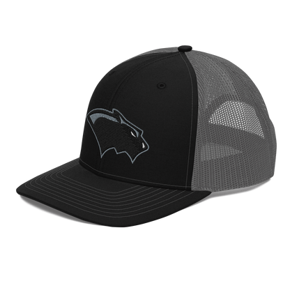 Pine View High School Design 2 — Black / Charcoal