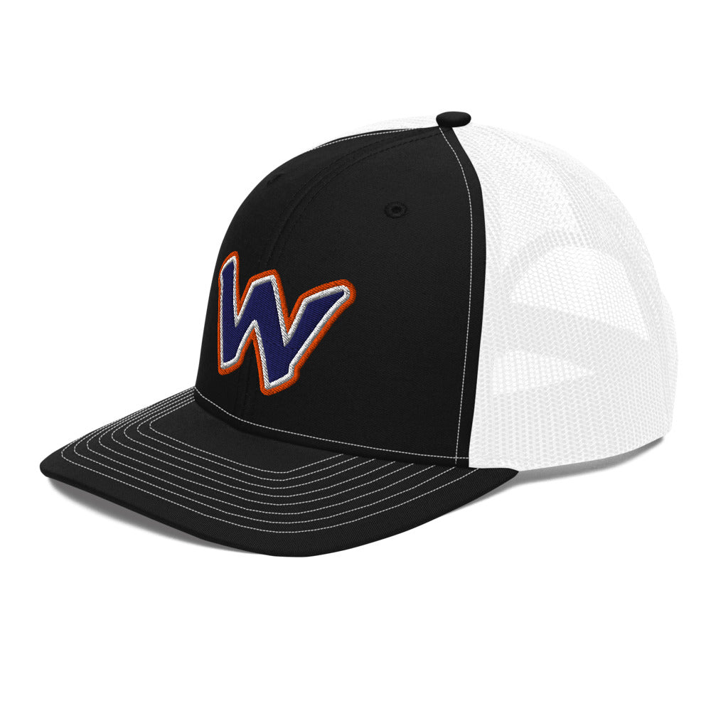 Woodland High School Design 2 — Black / White