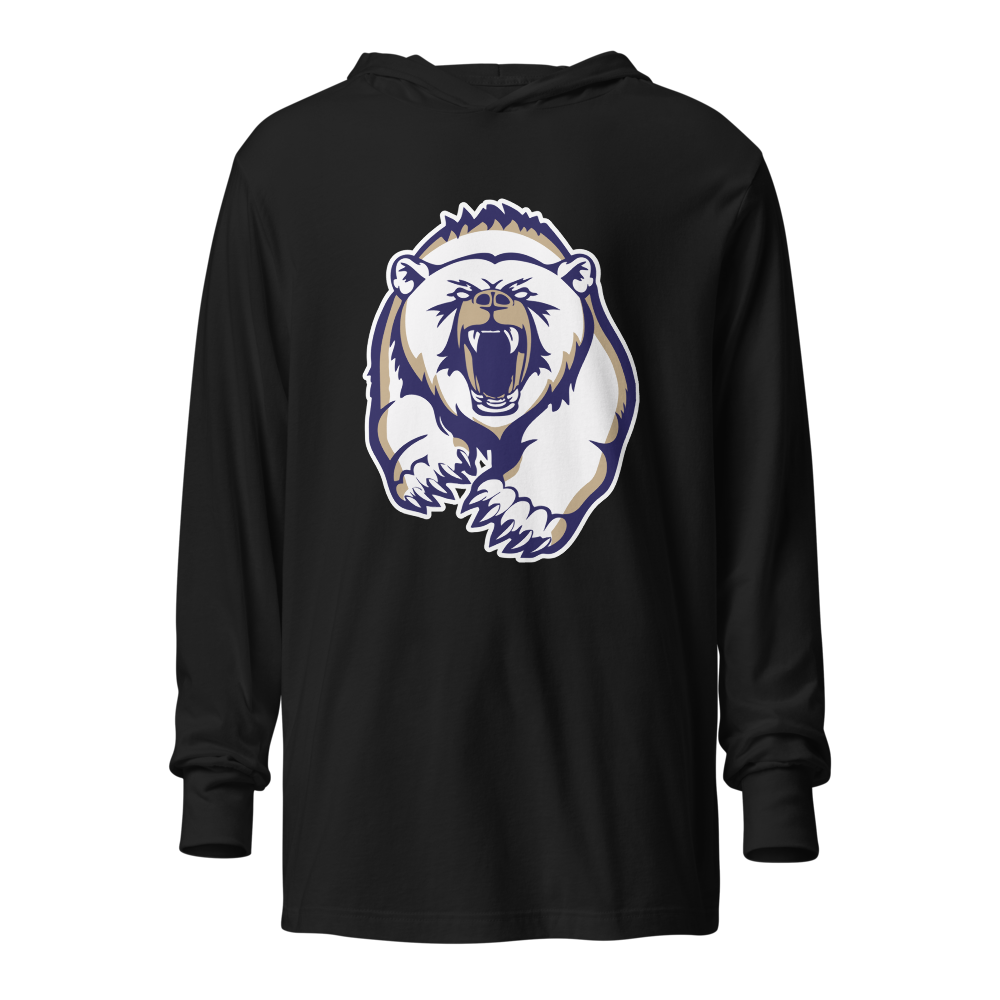 Spring Valley Grizzlies Design 2 — Black — Ghost Front