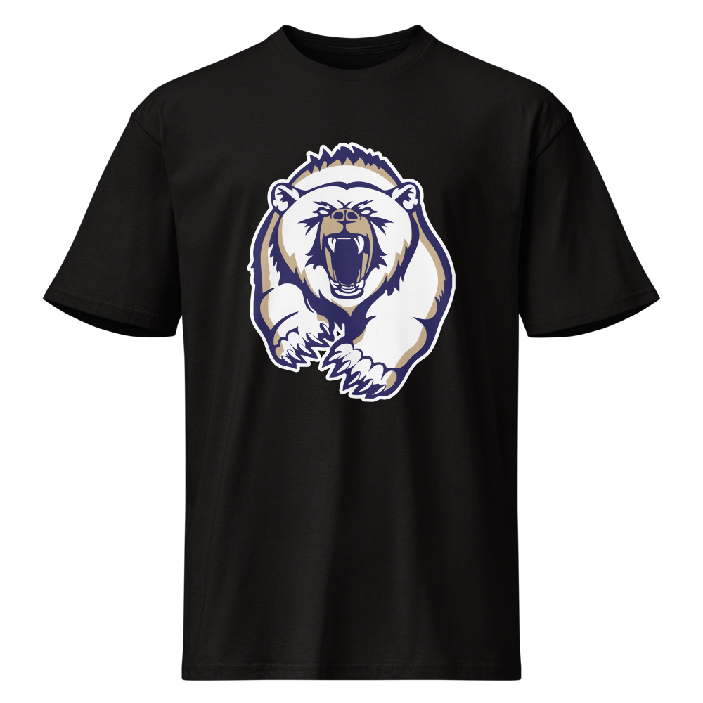 Spring Valley Grizzlies Design 2 — Black
