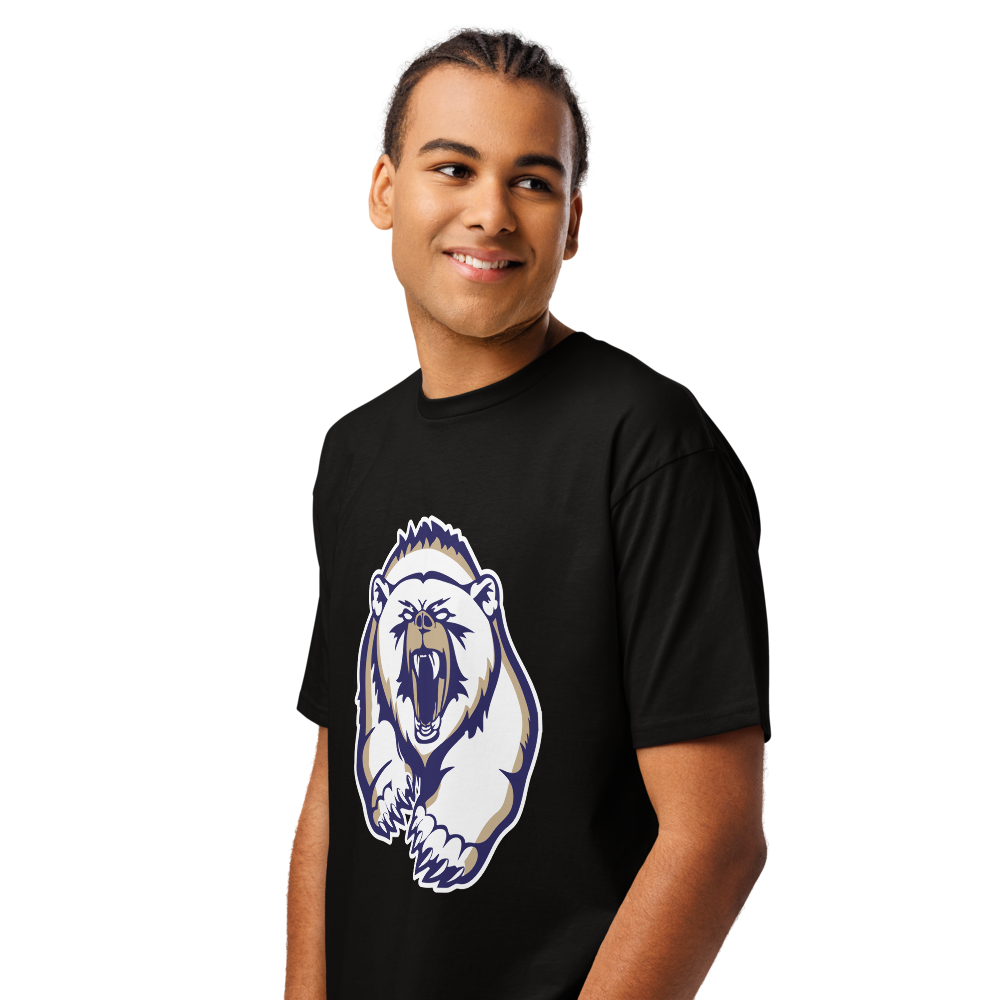 Spring Valley Grizzlies Design 2 — Black