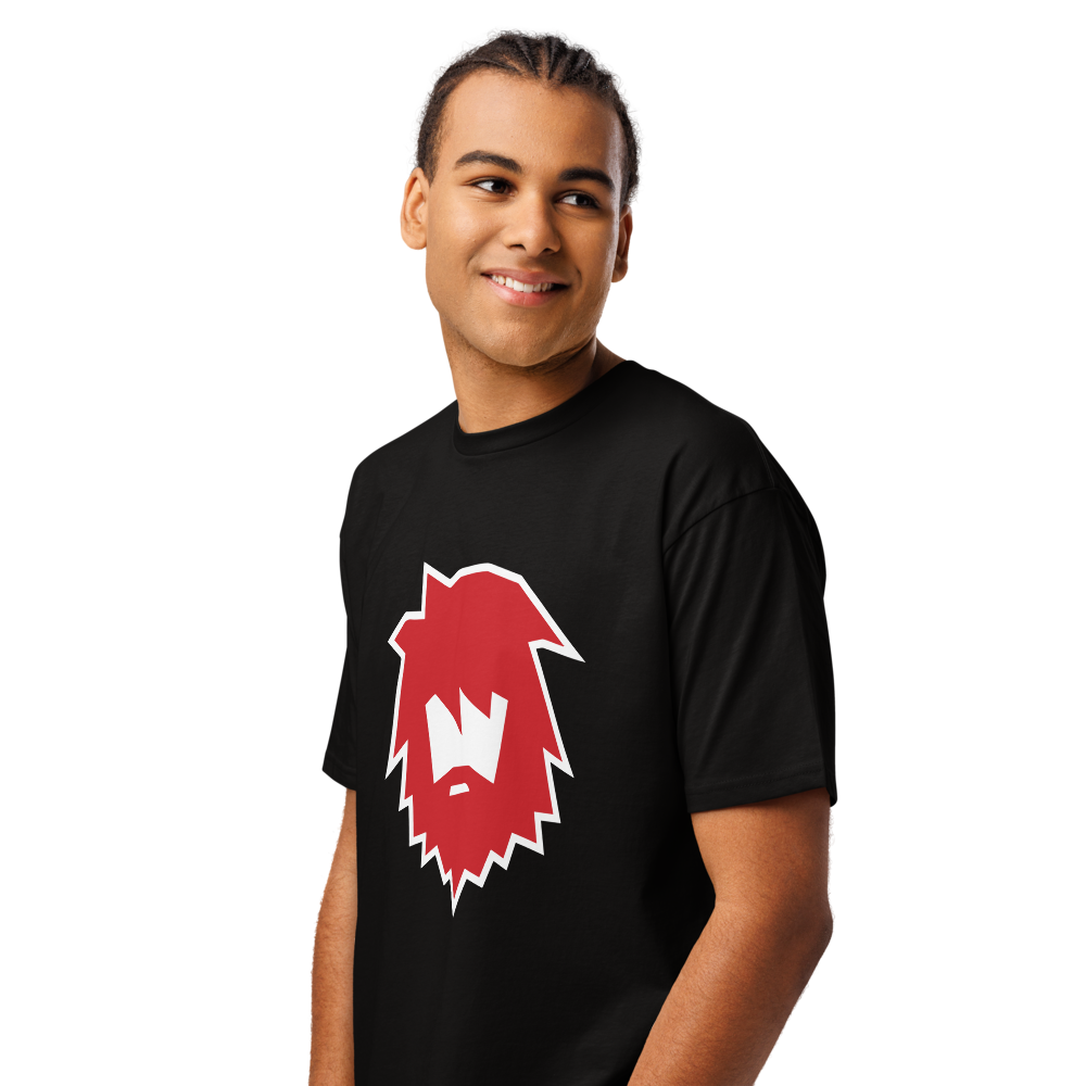 American Fork Cavemen Design 2 — Black