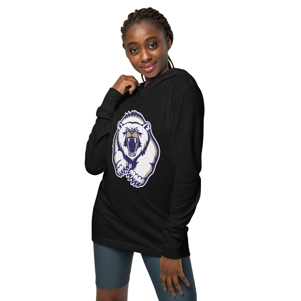 Spring Valley Grizzlies Design 2 — Black — Womens Front
