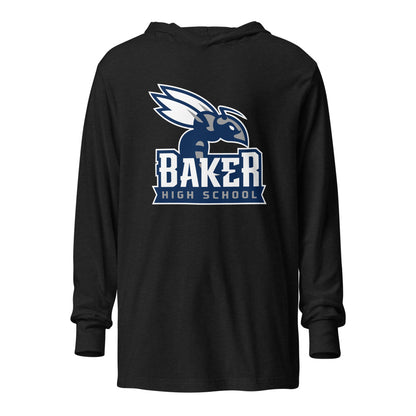 Baker High School Design 2 — Charcoal-Black Triblend
