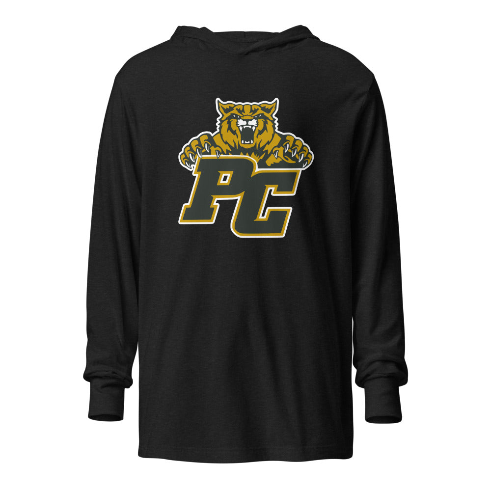 Phil Campbell High School Design 2 — Charcoal-Black Triblend