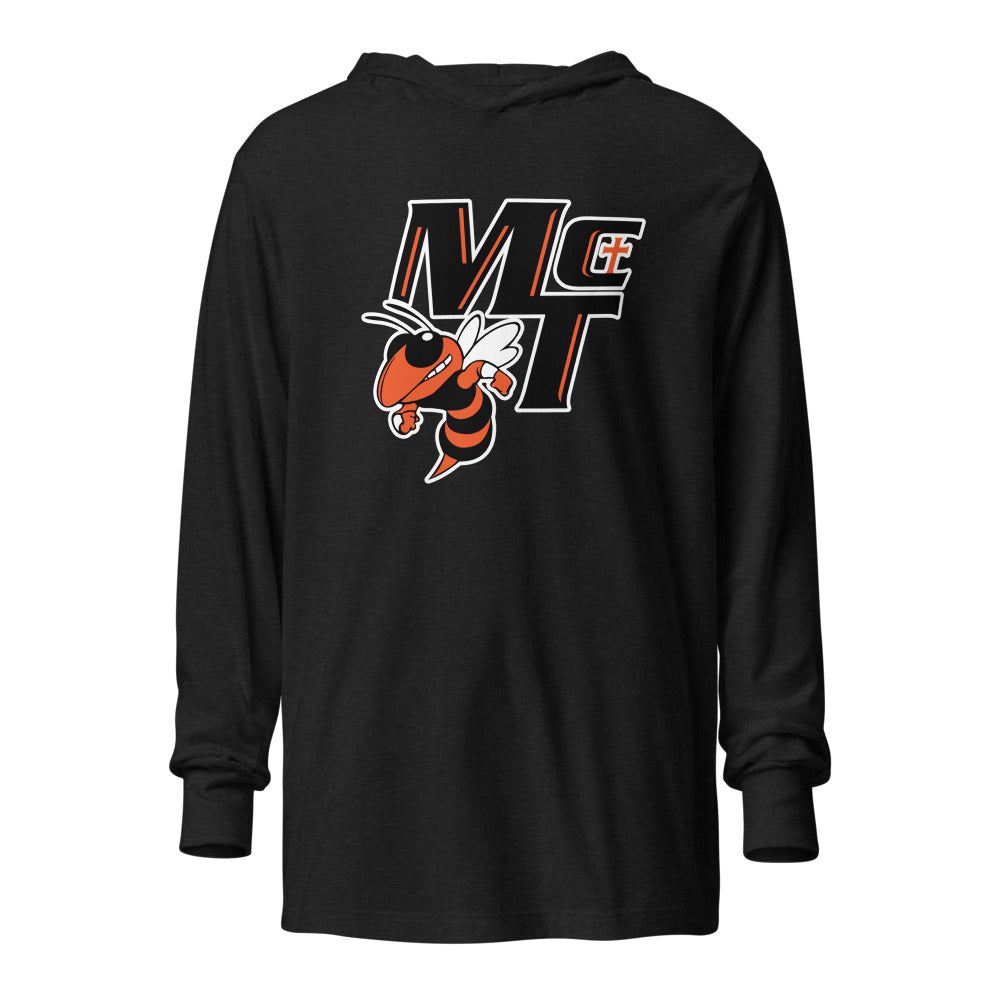 McGill-Toolen Catholic High School Design 2 — Charcoal-Black Triblend