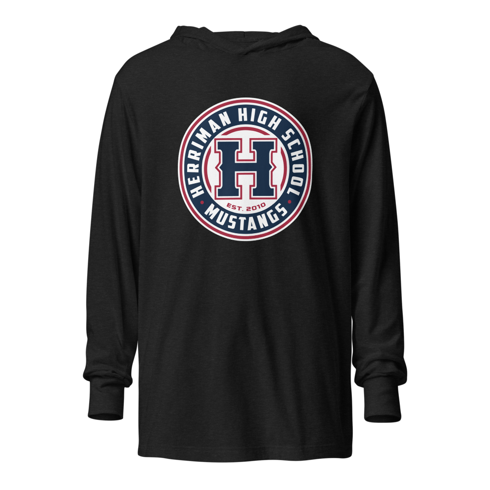 Herriman High School Design 2 — Charcoal-Black Triblend
