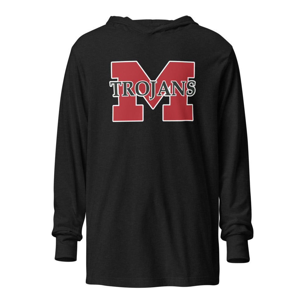 Muscle Shoals High School Design 2 — Charcoal-Black Triblend