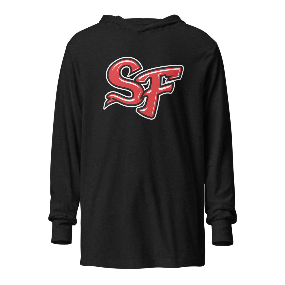 Spanish Fort High School Design 2 — Charcoal-Black Triblend