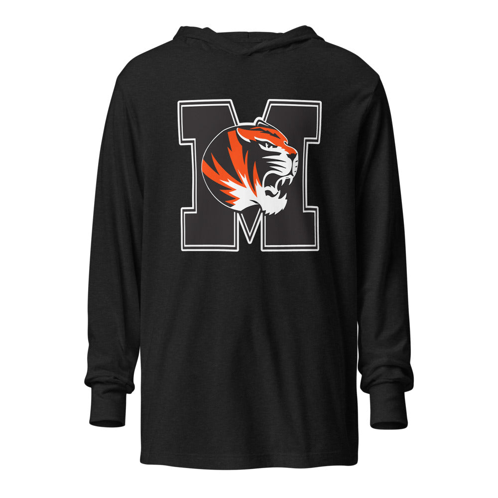 Meek High School Design 2 — Charcoal-Black Triblend