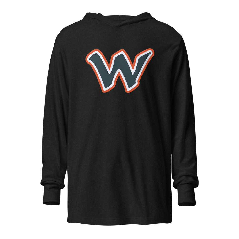 Woodland High School Design 2 — Charcoal-Black Triblend
