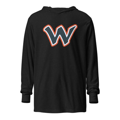 Woodland High School Design 2 — Charcoal-Black Triblend