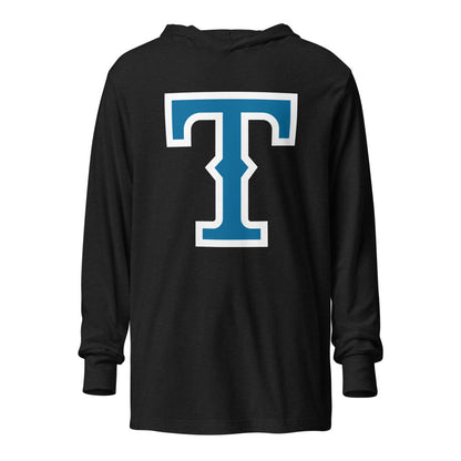 Tharptown High School Design 2 — Charcoal-Black Triblend