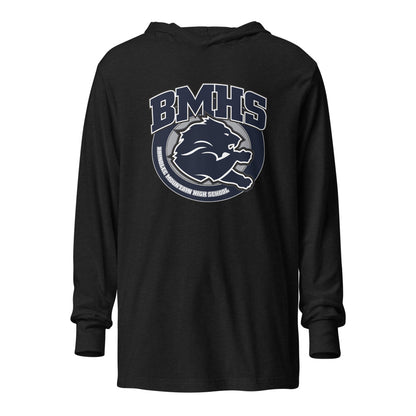 Brindlee Mountain High School Design 2 — Charcoal-Black Triblend