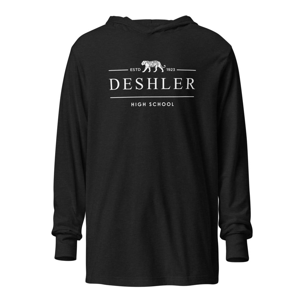 Deshler High School Design 2 — Charcoal-Black Triblend