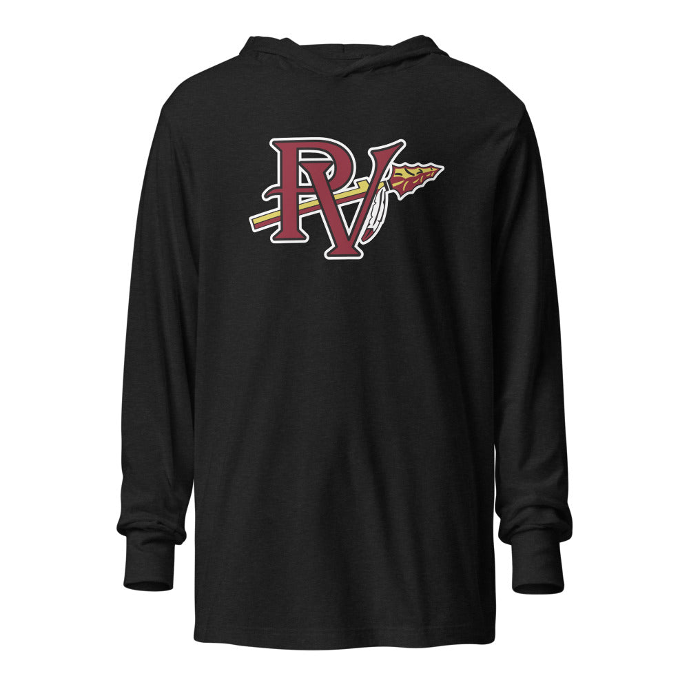 Pinson VALLEY High School Design 2 — Charcoal-Black Triblend