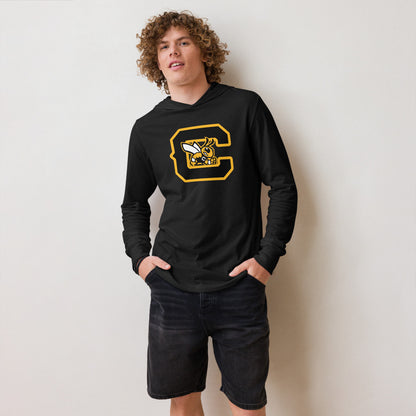 Corner High School Design 2 — Charcoal-Black Triblend
