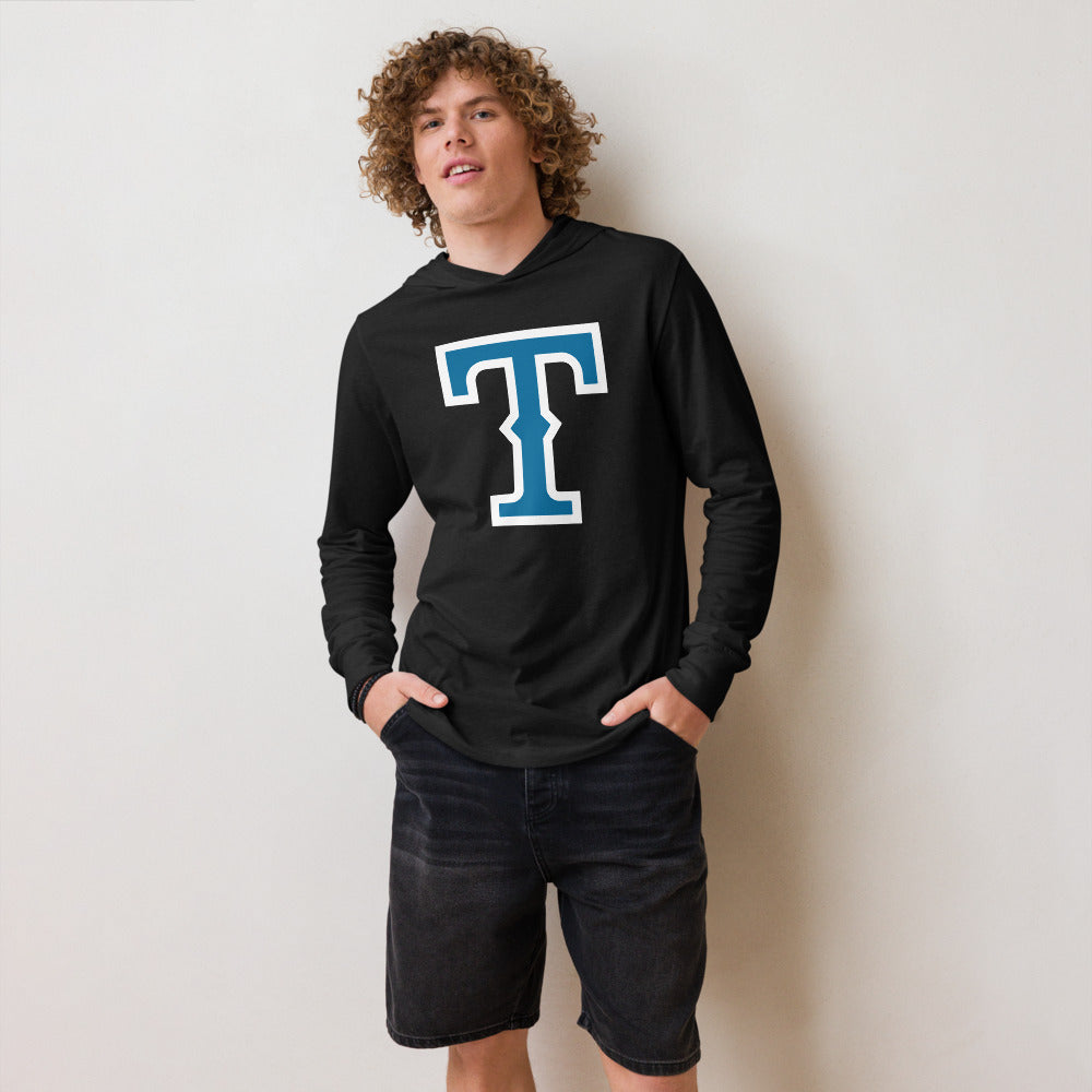 Tharptown High School Design 2 — Charcoal-Black Triblend