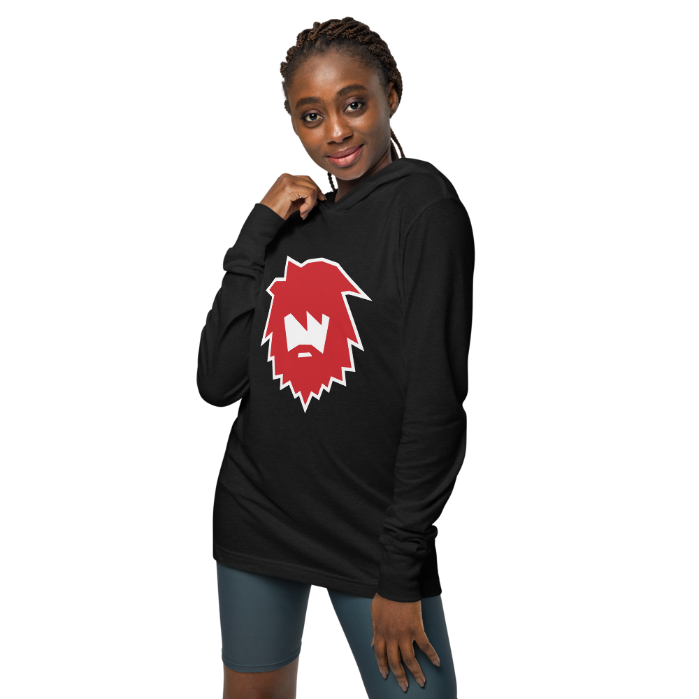 American Fork Cavemen Design 2 — Charcoal-Black Triblend