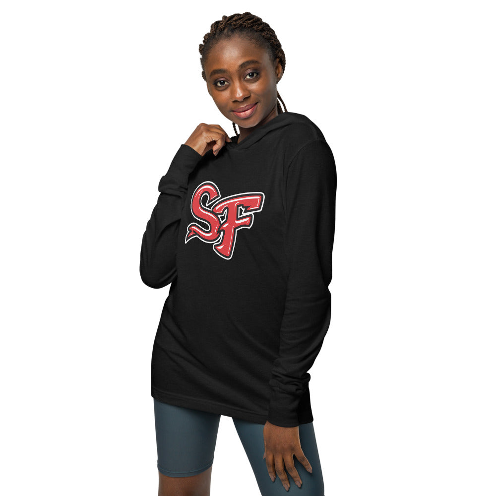 Spanish Fort High School Design 2 — Charcoal-Black Triblend