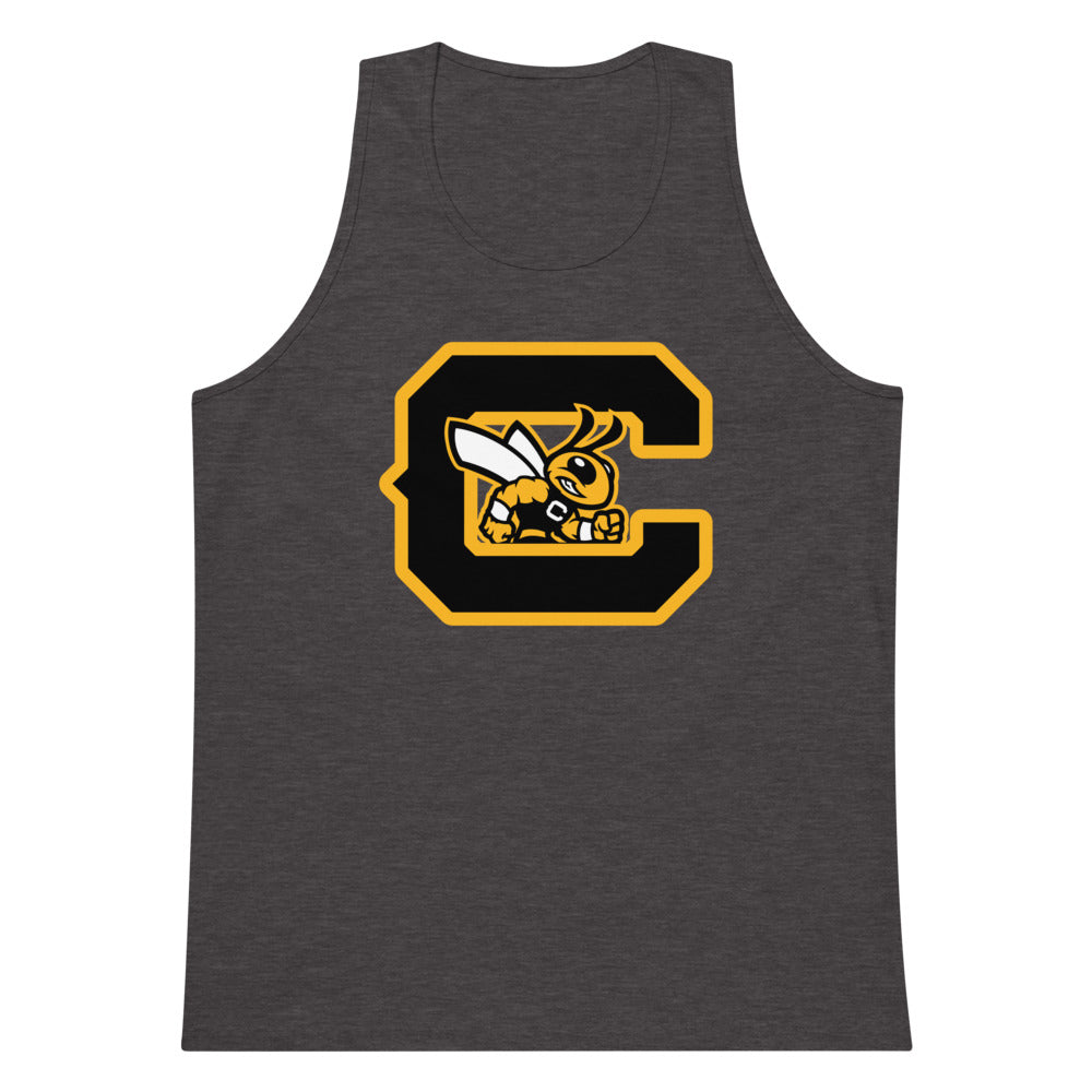 Corner High School Design 2 — Charcoal Heather
