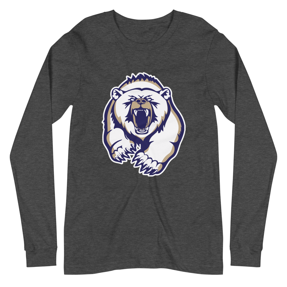 Spring Valley Grizzlies Design 2 — Dark Grey Heather