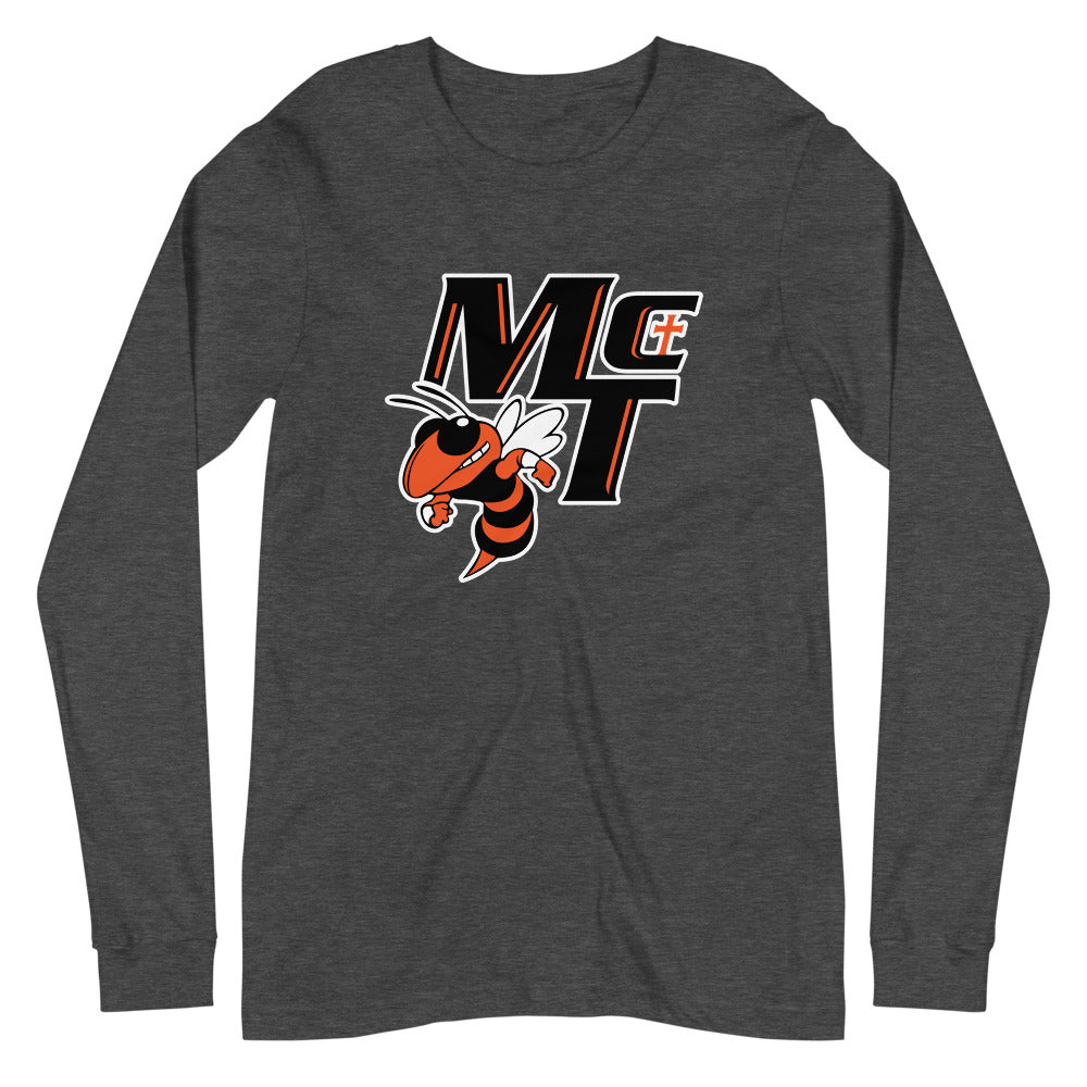 McGill-Toolen Catholic High School Design 2 — Dark Grey Heather