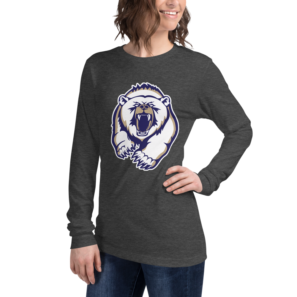 Spring Valley Grizzlies Design 2 — Dark Grey Heather