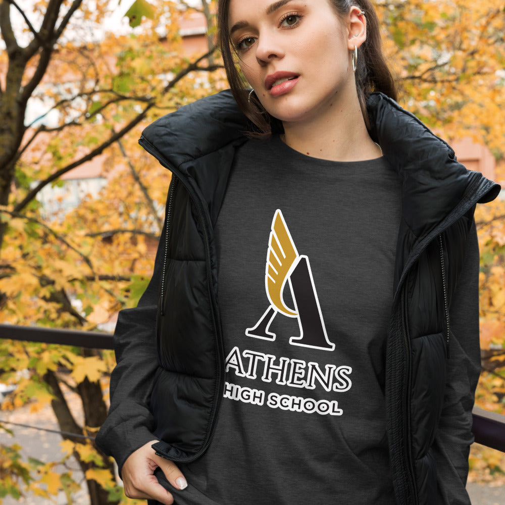 Athens High School Design 2 — Dark Grey Heather