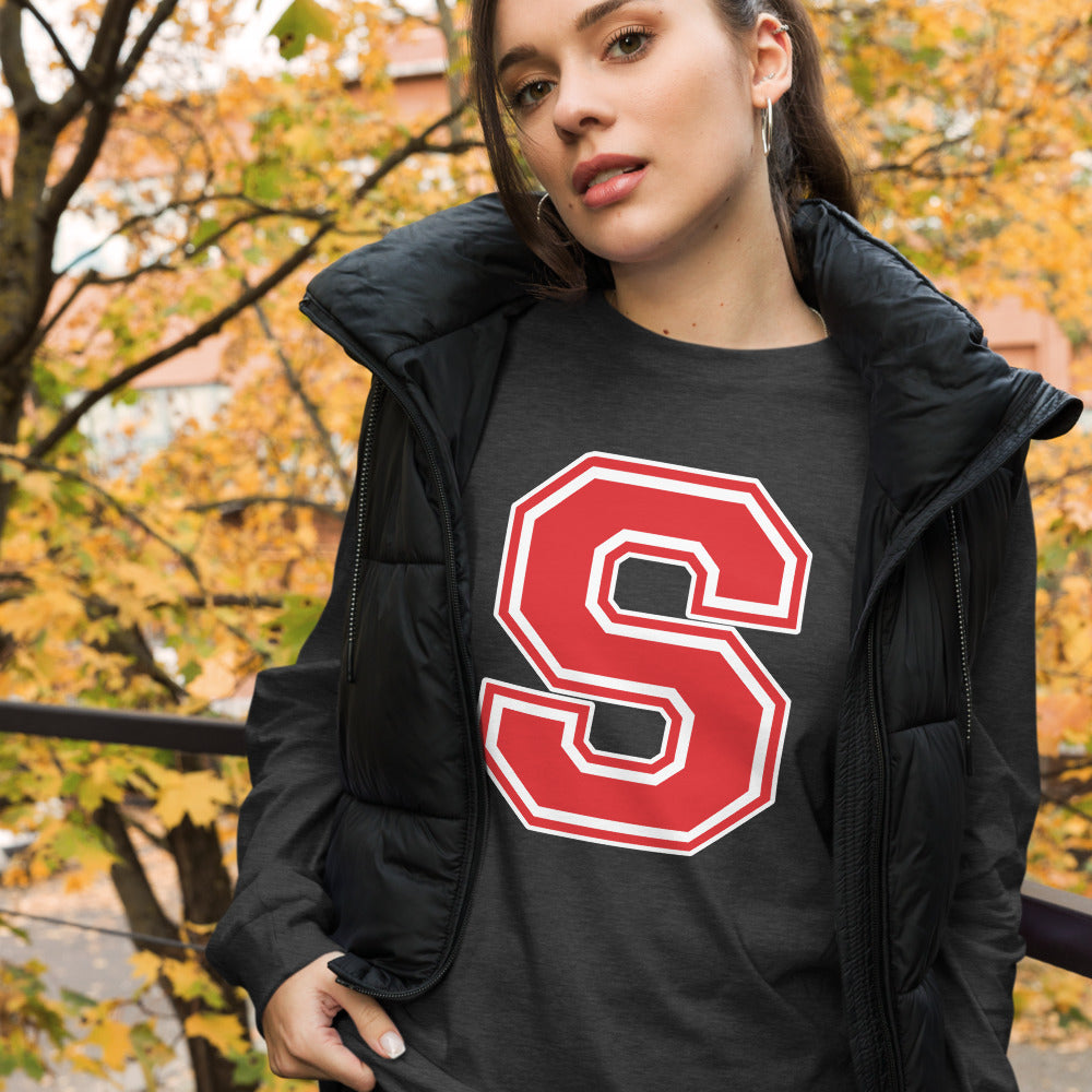 Saks High School Design 2 — Dark Grey Heather
