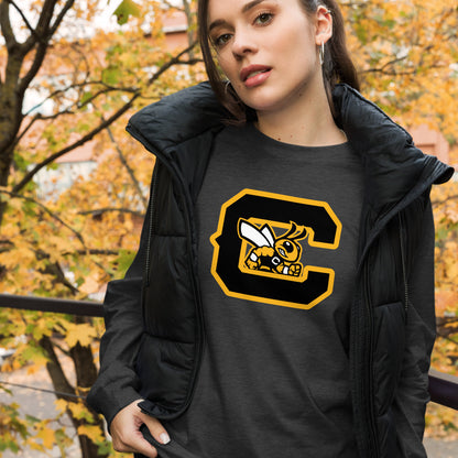 Corner High School Design 2 — Dark Grey Heather