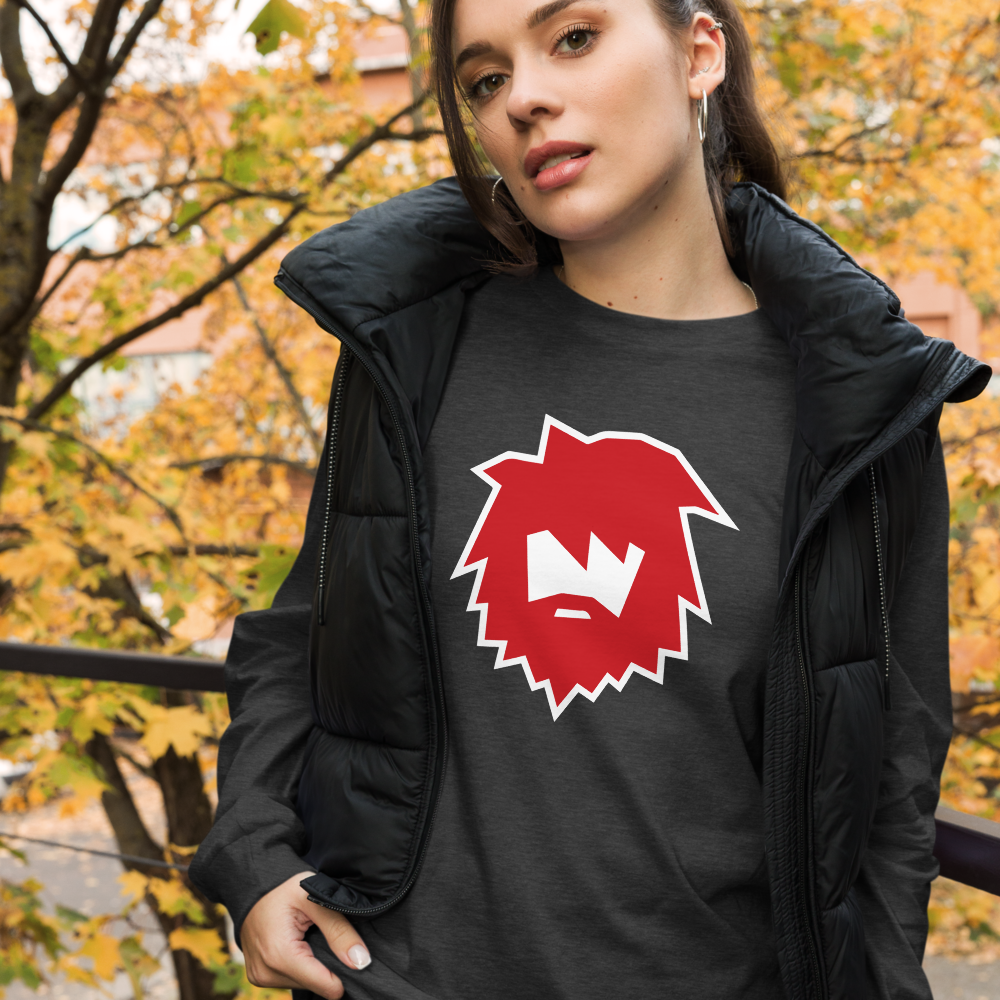 American Fork Cavemen Design 2 — Dark Grey Heather