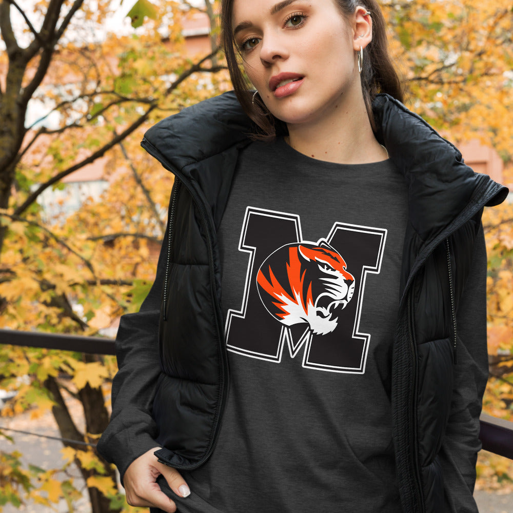 Meek High School Design 2 — Dark Grey Heather