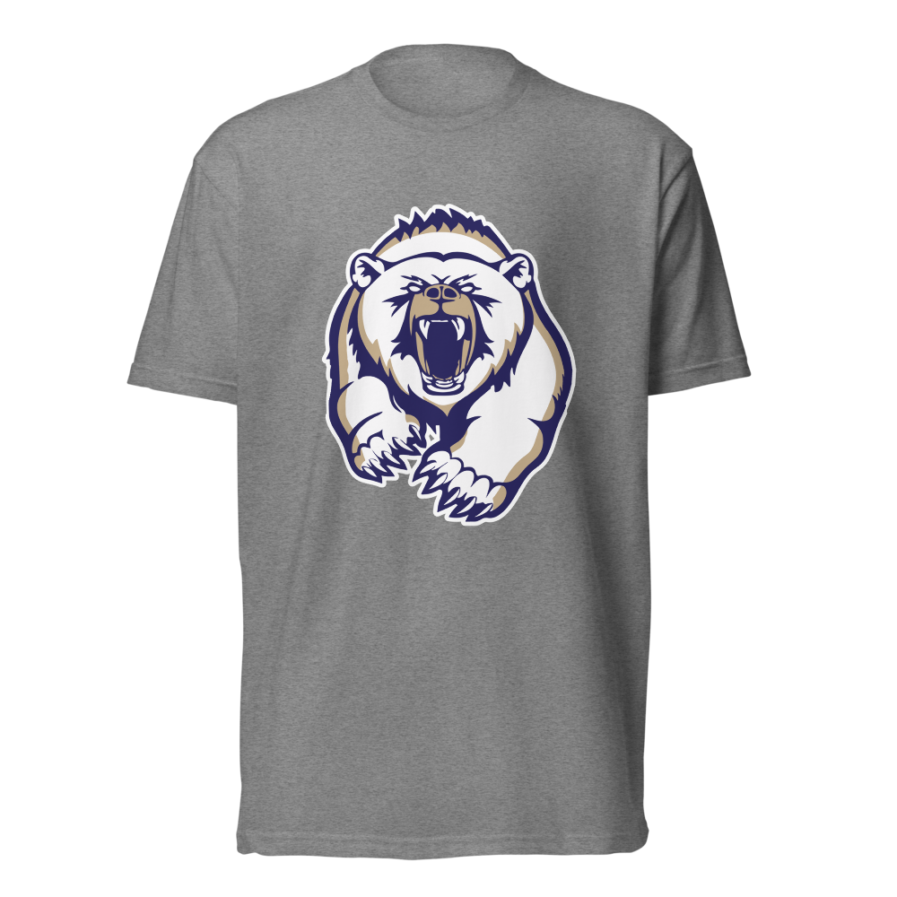 Spring Valley Grizzlies Design 2 — Dark Heather Gray