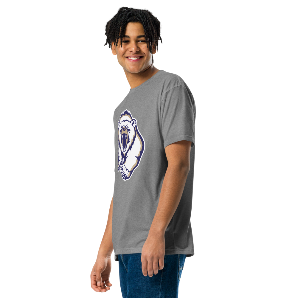 Spring Valley Grizzlies Design 2 — Dark Heather Gray