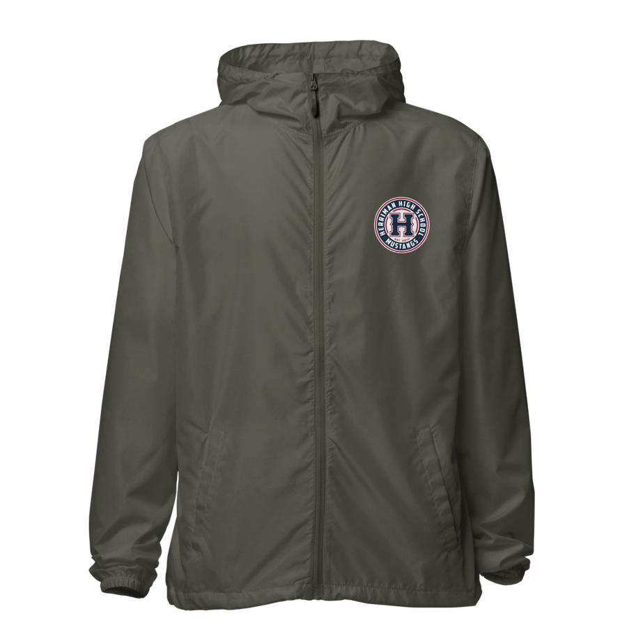 Full-Zip Windbreaker Jacket