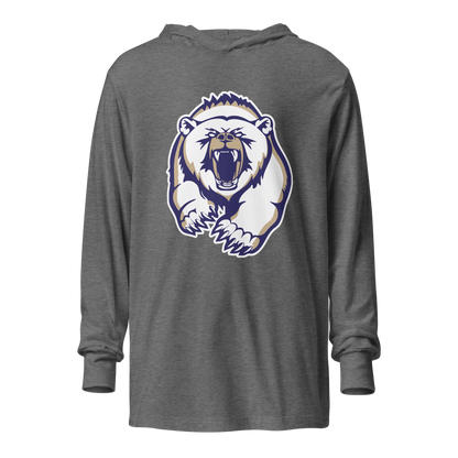 Spring Valley Grizzlies Design 2 — Grey Triblend — Ghost Front